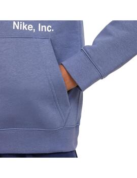 Sudadera Niño Nike Nsw Hoodie Azul