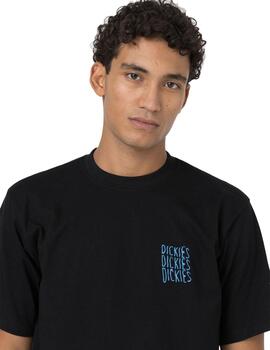 Camiseta Hombre Dickies Creswell Negra