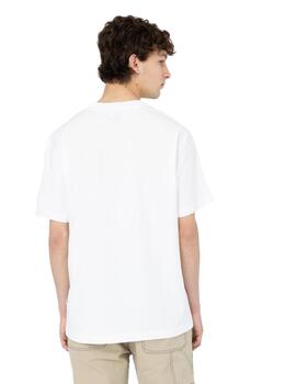 Camiseta Hombre Dickies Summerdale Blanca