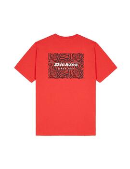 Camiseta Hombre Dickies Leesburg Roja
