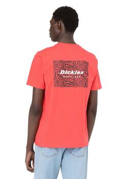 Camiseta Hombre Dickies Leesburg Roja
