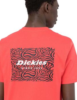 Camiseta Hombre Dickies Leesburg Roja