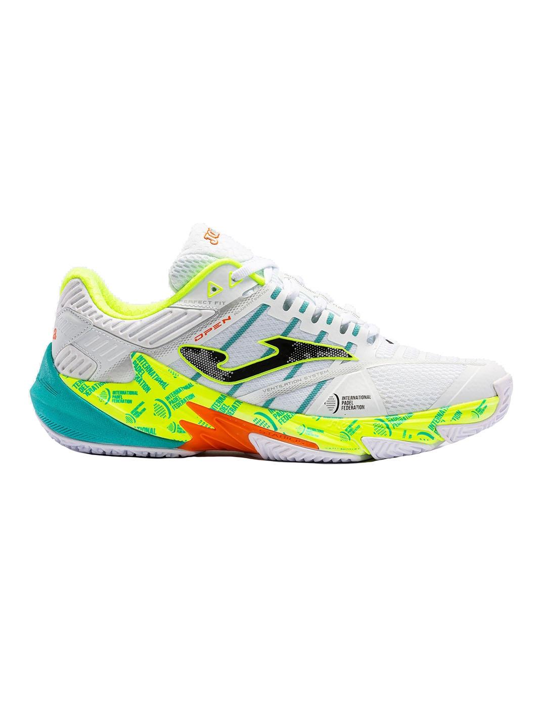 Joma Zapatos Padel Hombre T.Open 2352, Color blanco., 40.5 EU