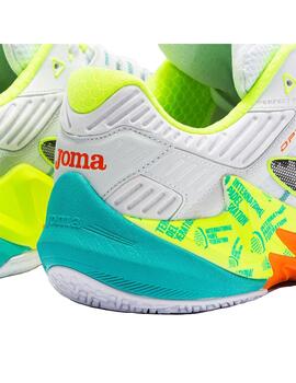 Zapatilla Padel Hombre Joma T.Open 23 Fed Intern Clay Blanca