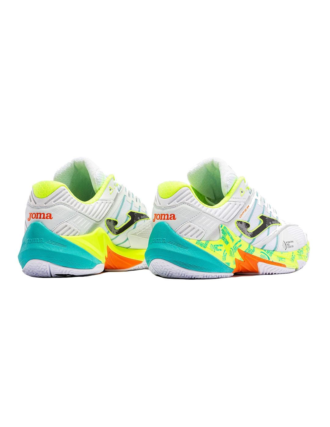 Zapatilla Padel Hombre Joma T.Open 23 Fed Intern Clay Blanca