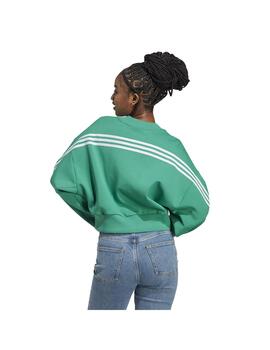 Sudadera Mujer adidas Fi 3S Verde
