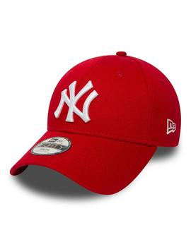 Gorra Niño New Era 940 Leag Basic Roja