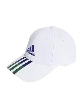 Gorra Unisex adidas Bball 3s Blanca