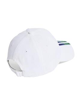 Gorra Unisex adidas Bball 3s Blanca