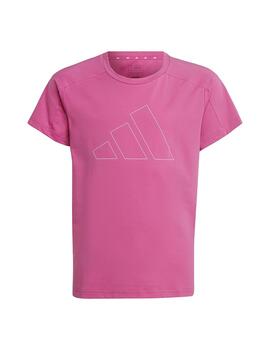 Camiseta Niña adidas G Tr-es Bl Fucsia