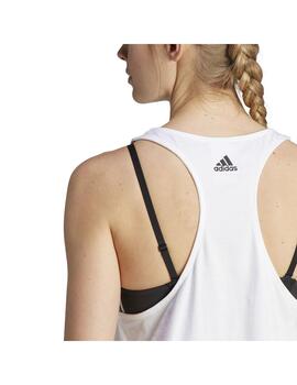 Camiseta Mujer adidas W Lin Blanca