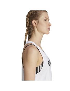 Camiseta Mujer adidas W Lin Blanca