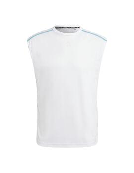 Camiseta Hombre adidas Base Blanca