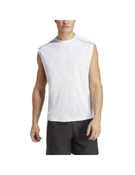 Camiseta Hombre adidas Base Blanca