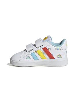 Zapatilla Niño/a adidas Grand Court Blanca Arco