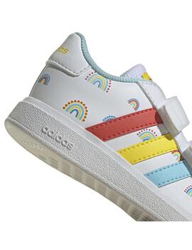 Zapatilla Niño/a adidas Grand Court Blanca Arco