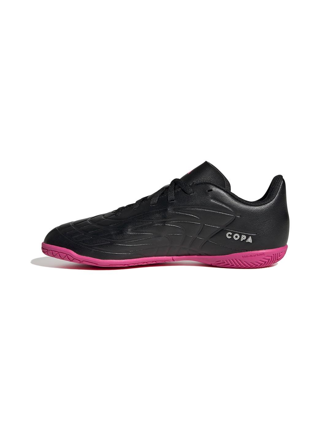 Bota sala JR adidas Copa Pure Negra Rosa