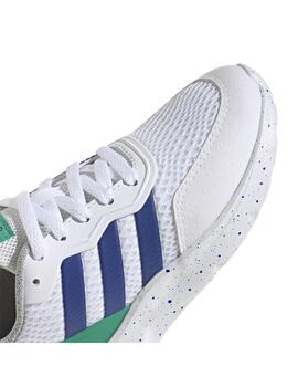 Zapatilla Junior adidas Nebzed Blanca azul Verde