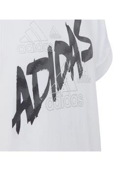 Camiseta Niña adidas Knot Blanca