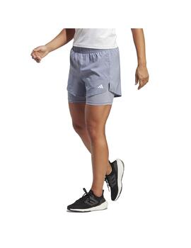 Short Mujer adidas 2in1 Wvn Violeta