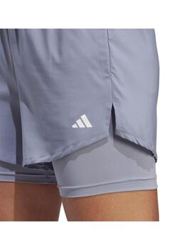 Short Mujer adidas 2in1 Wvn Violeta