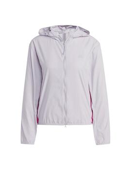 Cortavientos Mujer adidas Run It Jacket Malva