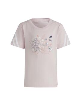 Camiseta Niña adidas Lg Dy Rosa