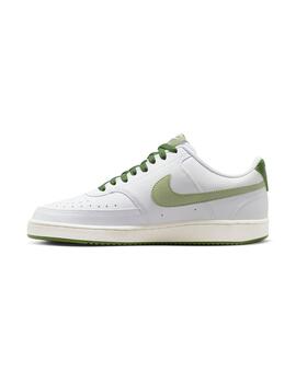 Zapatilla Hombre Nike Court Vision Blanca Verde