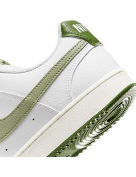 Zapatilla Hombre Nike Court Vision Blanca Verde