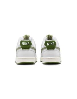 Zapatilla Hombre Nike Court Vision Blanca Verde