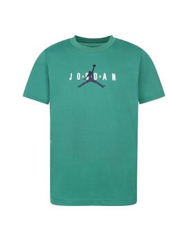 Camiseta Manga Corta Jordan niño Azul