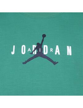 Camiseta Niño Jordan Jumpman Verde