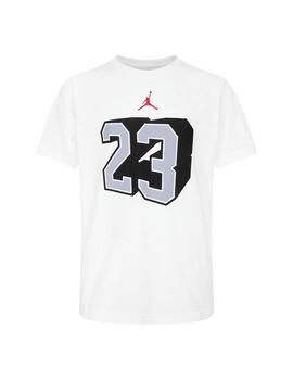 Camiseta Niño Nike Jordan Breakout Blanca