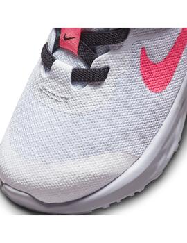 Zapatilla Niñ@ Nike Revolution 6 Blanco Rojo