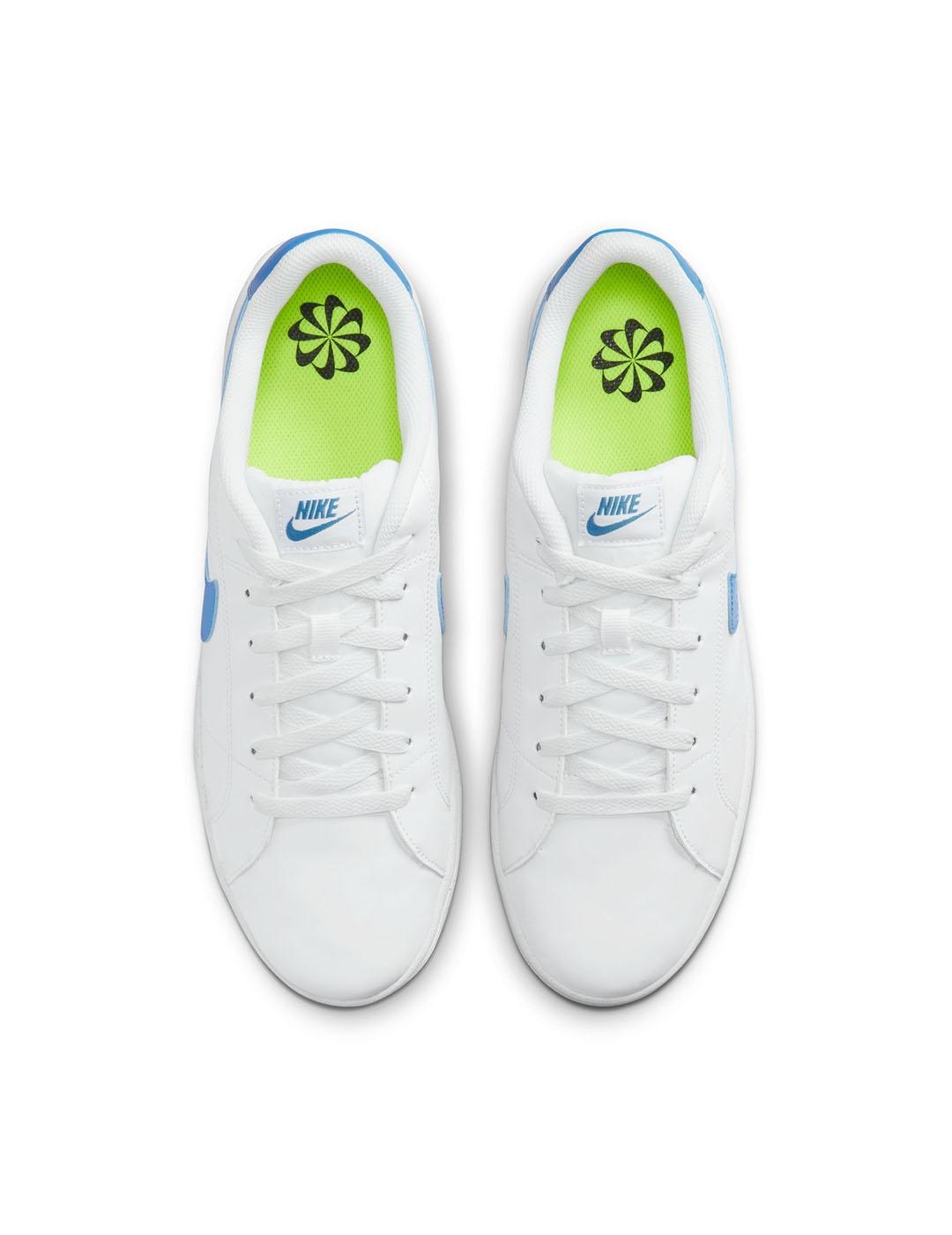 Nike court cheap royale hombre azul