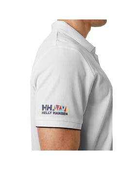 Polo Hombre Helly Hansen Ocean Blanco