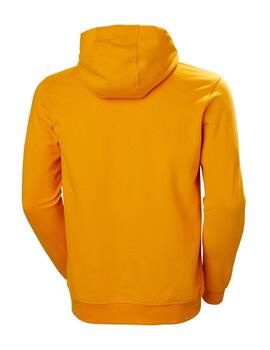 Sudadera Hombre HH Logo Hoodie Mostaza