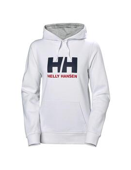 Sudadera Mujer HH Logo Hoddie Blanca