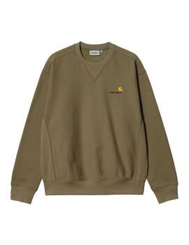 Sudadera Hombre Carhartt WIP American Script Verde