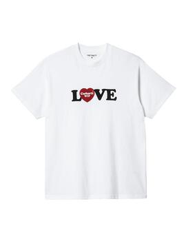 Camiseta Hombre Carhartt WIP Love Blanca