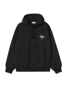 Sudadera Hombre Carhartt WIP Heart Sweat Negra