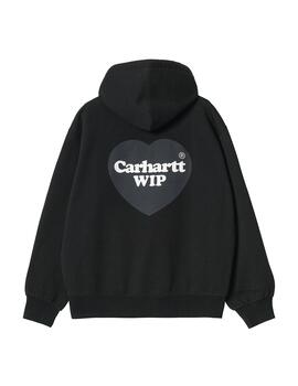 Sudadera Hombre Carhartt WIP Heart Sweat Negra