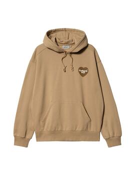 Sudadera Hombre Carhartt WIP Heart Sweat Marrón