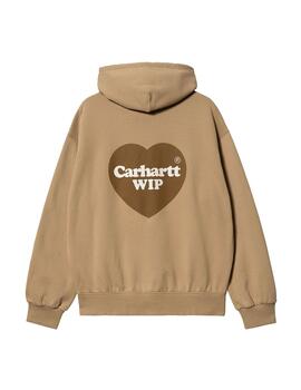 Sudadera Hombre Carhartt WIP Heart Sweat Marrón