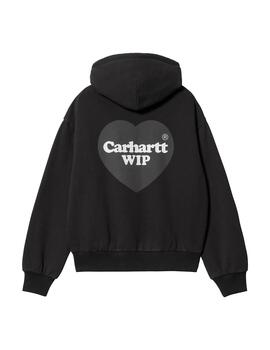 Sudadera Mujer Carhartt WIP Heart Negra