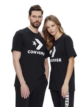 Camiseta Unisex Converse Chevron Negra