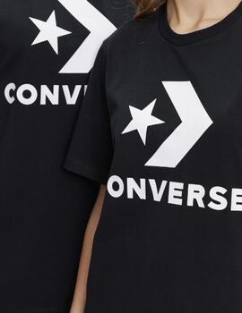 Camiseta Unisex Converse Chevron Negra