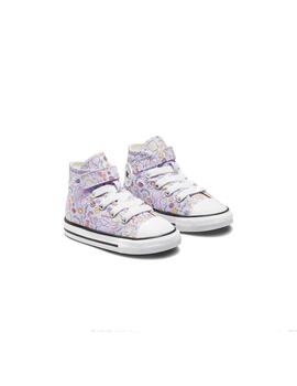 Zapatilla Niña Converse All Star Lila Print