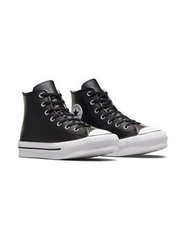 Zapatilla Niña Converse All Star Lift Pla. Lea Negr