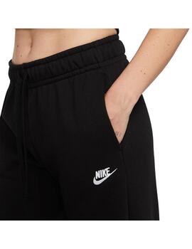 Pantalon Mujer Nike Nsw Cluc Flc Mr Negro